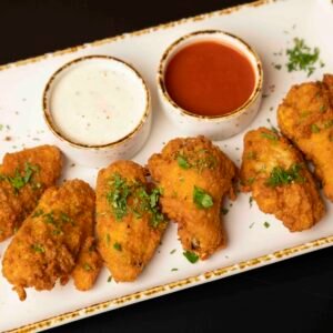 Bone in wings (6 Wings)