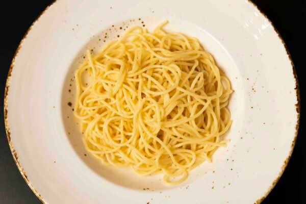 Buttery spaghetti or with marinara sauce